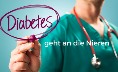 Nierenkrank + Diabetes? Vorbeugen und früh behandeln!